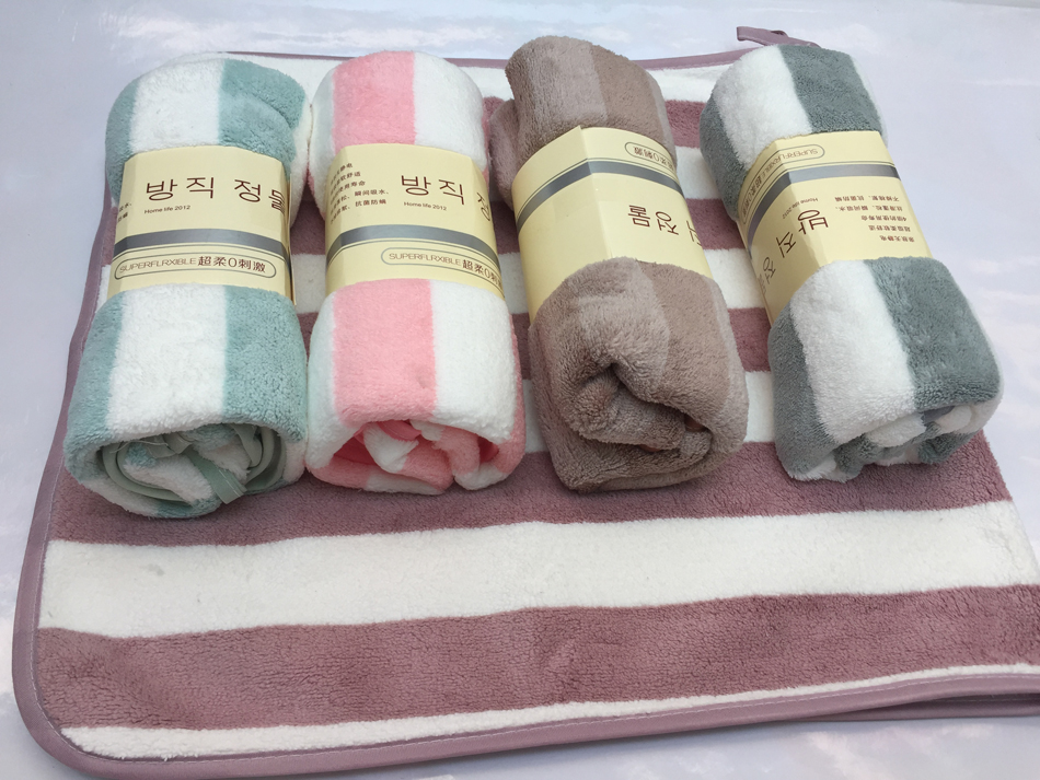 [HCM]Combo 5 cái khăn tắm lông cừu (35x75)