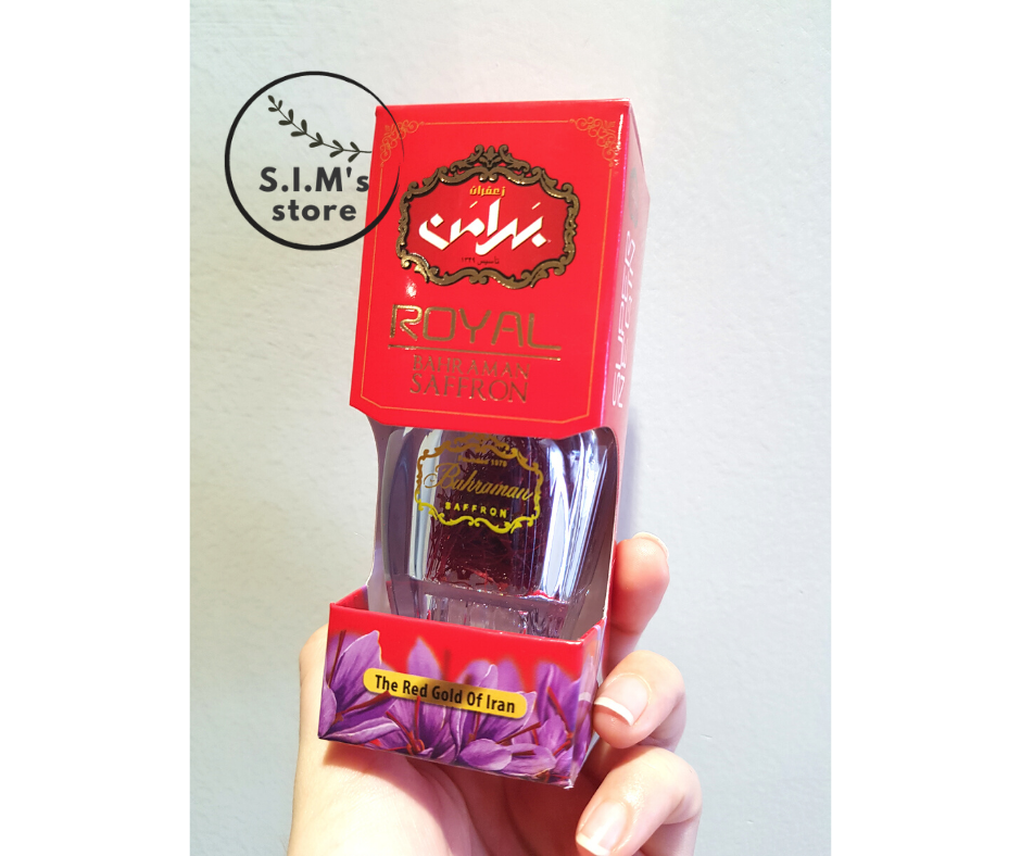 [CHÍNH HÃNG] Lọ 1gr Saffron Bahraman - Super Negin DATE MỚI