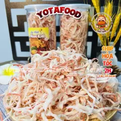 Khô Mực Hấp Nước Dừa Xé Loại Ngon - 300Gr  | Yota Food HCM - Đồ Ăn Vặt