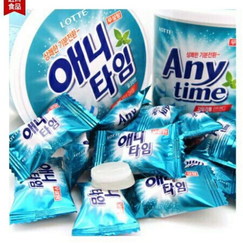 Kẹo lotte bạc hà 60g nhập khẩu Hàn Quốc