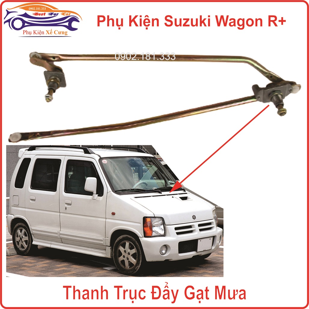Thanh đẩy gạt mưa suzuki wagon r+