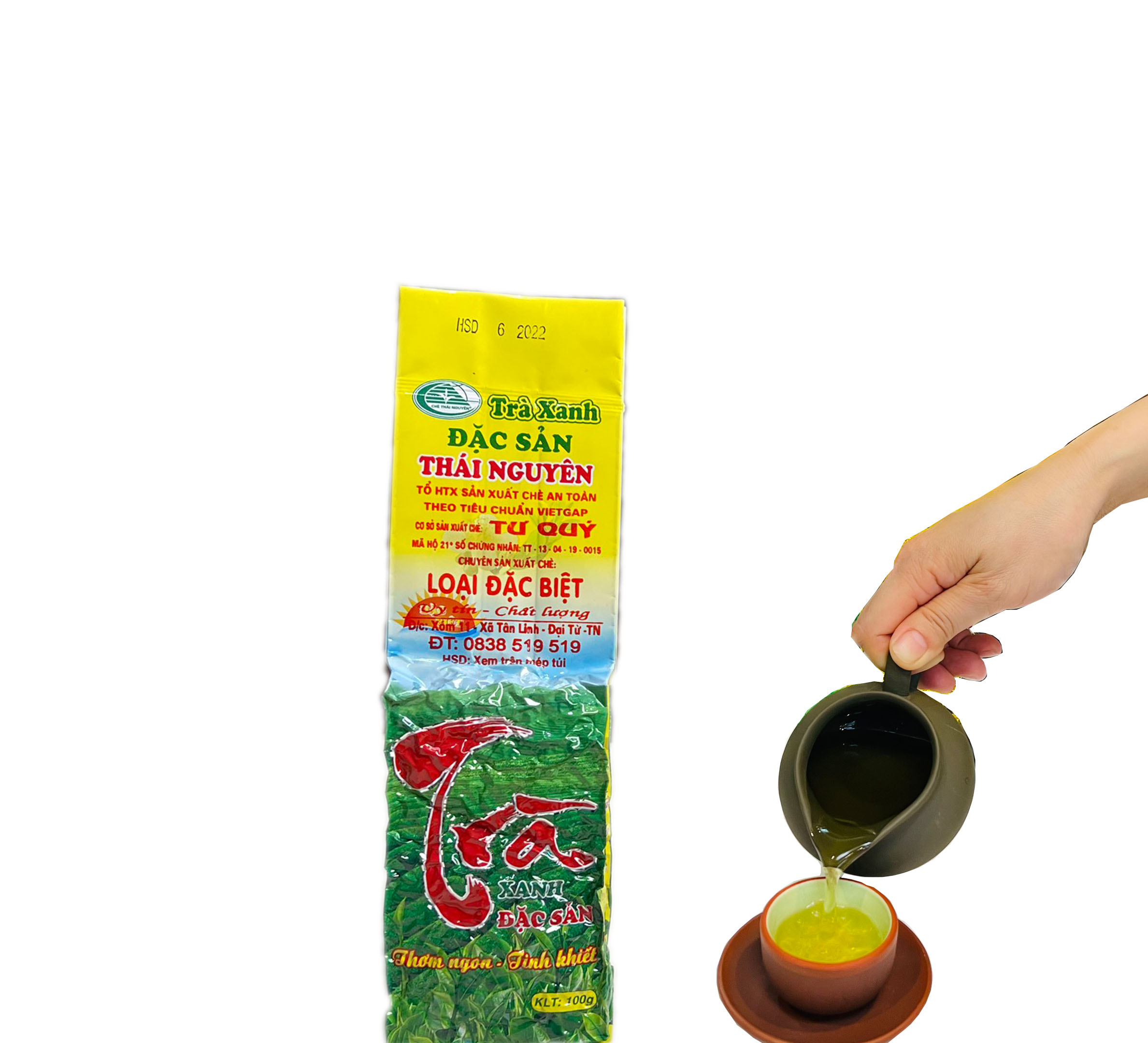 Trà xanh đặc biệt Thái Nguyên Tư Quý