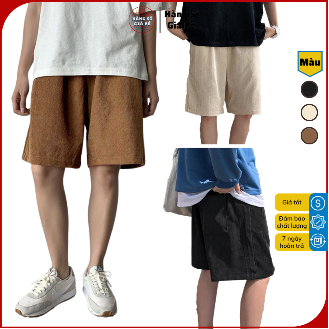 [ GIÁ SỈ ] Quần SHORT Nam NỮ Lưng Thun Đẹp Mặc Vừa Thoải Mái VỪA Chuẩn Dáng HOT TREND Quần Đùi Unisex CHẤT NHUNG TÂM MỀM MỊN GIÁ RẺ