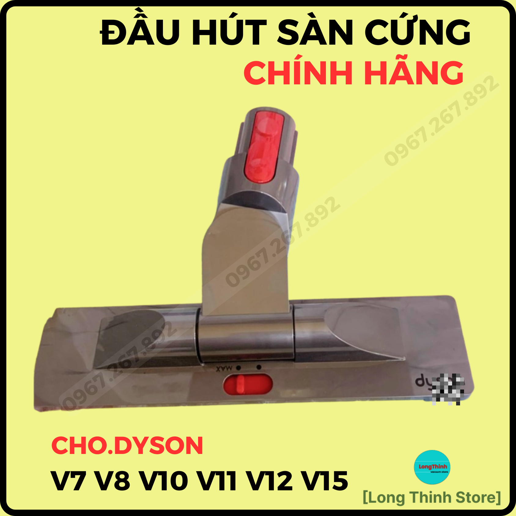 Chính hãng - đầu quét sàn cứng máy hút bụi dyson v7 v8 v10 v11 v15