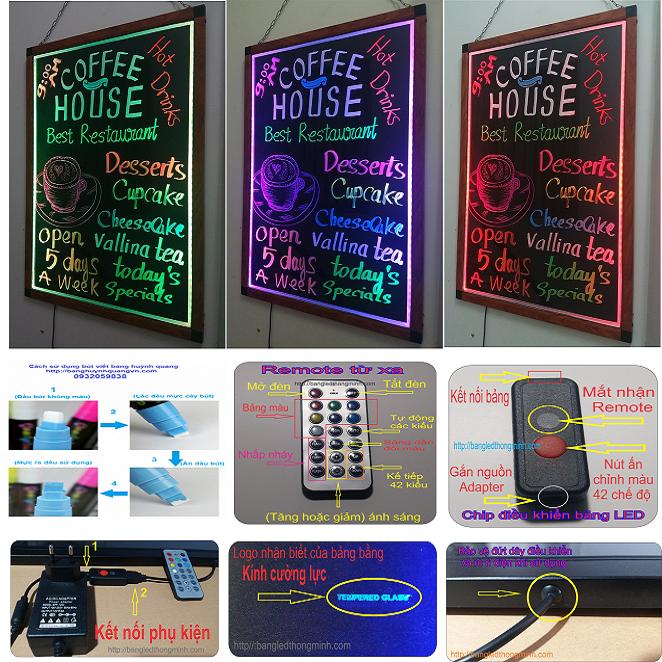 BẢNG LED HUỲNH QUANG 40X60CM