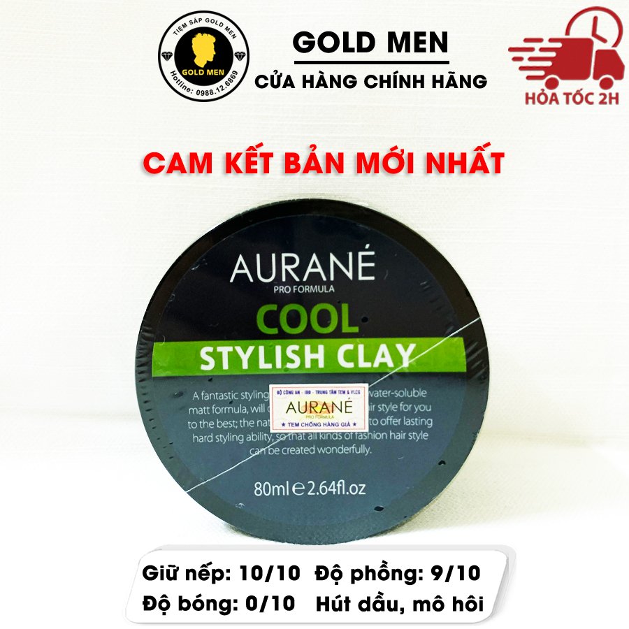Sáp vuốt tóc Aurane Cool Stylish Clay