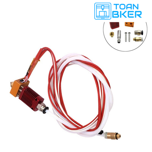 Bộ đầu in jhead cr8 0.4mm cho máy in 3d