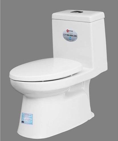 [HCM]Bồn cầu két liền giá rẻ 2 nhấn Minh Long KL18