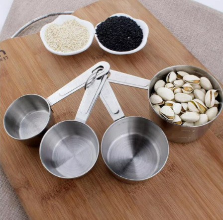 Bộ 4 cup đong inox