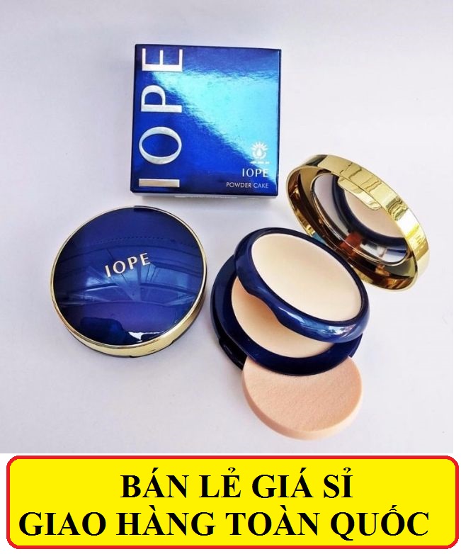 Phấn phủ IOPE 2 tầng, Phấn trang điểm khô tự nhiên
