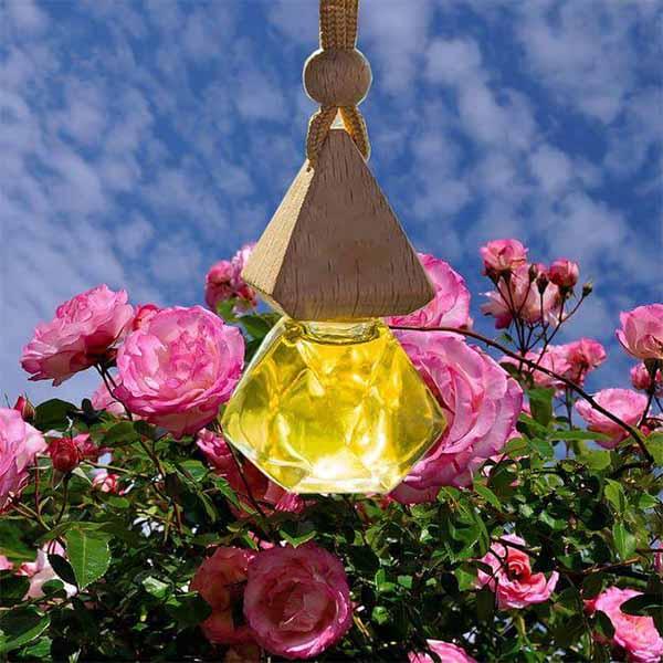 Tinh dầu Hoa Hồng treo xe ô tô - khử mùi - thư giãn