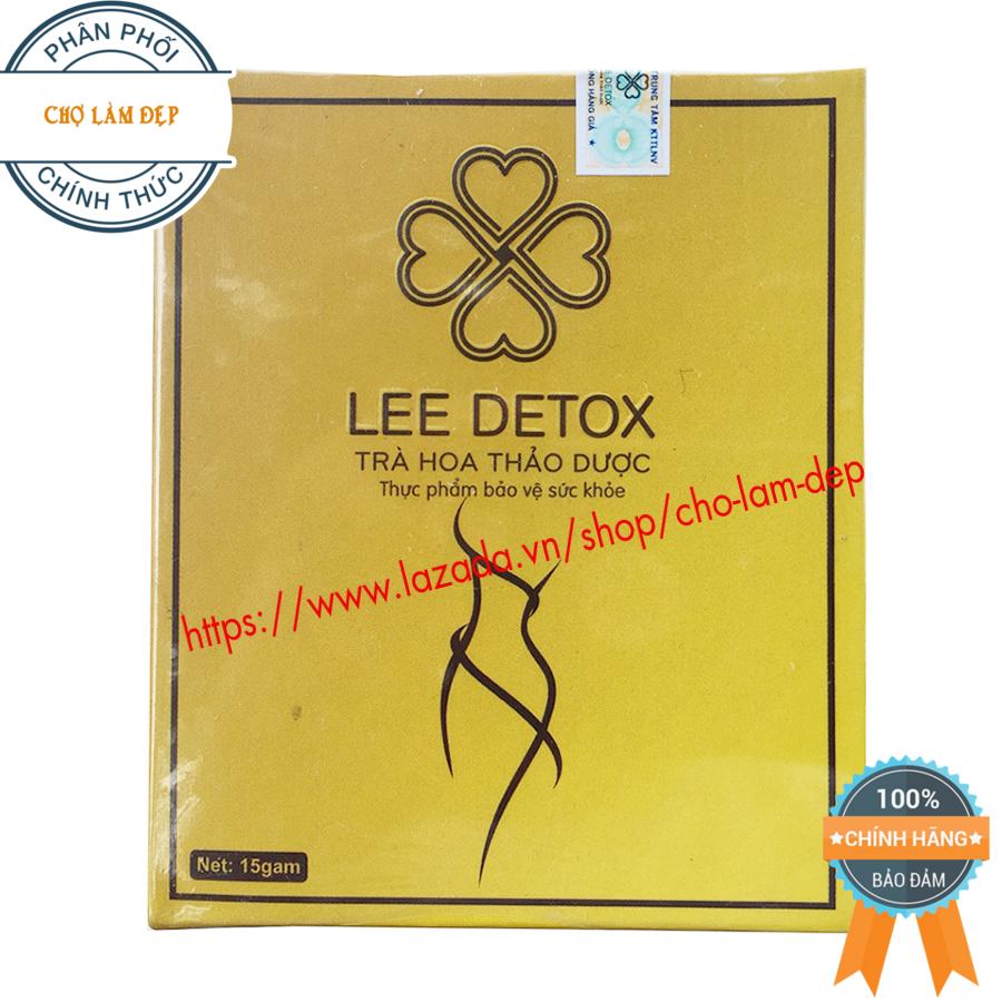 Trà hoa thảo dược giảm cân lee detox