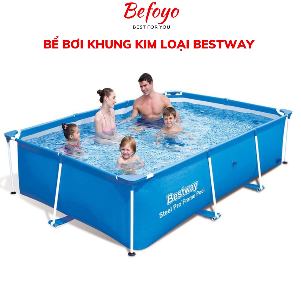 Bể bơi khung kim loại Bestway 56401 56403, Hồ bơi cho bé