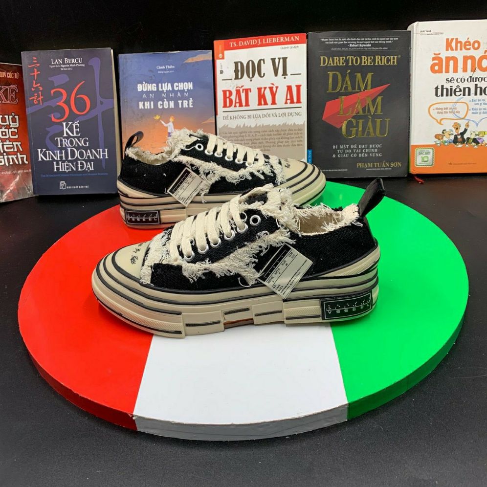 [XẢ LỖ HẾT SHOCK 79k]Giày nữ Xvessel đế su siêu hot nam nữ, giày sneaker thể thao nam nữ. Giày đi học, đi làm, đi chơi.!!!