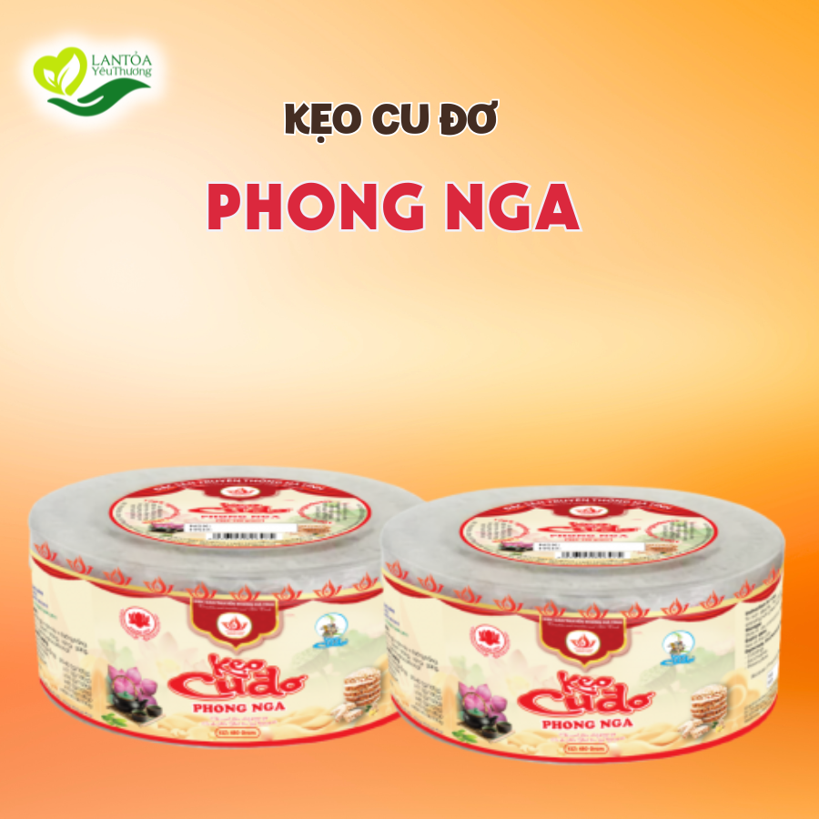 Kẹo cu đơ phong nga hộp 240 gram - đặc sản truyền thống hà tĩnh