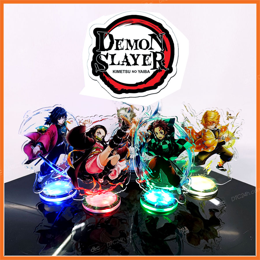 Standee mica kimetsu no yaiba - tượng mô hình các nhân vật