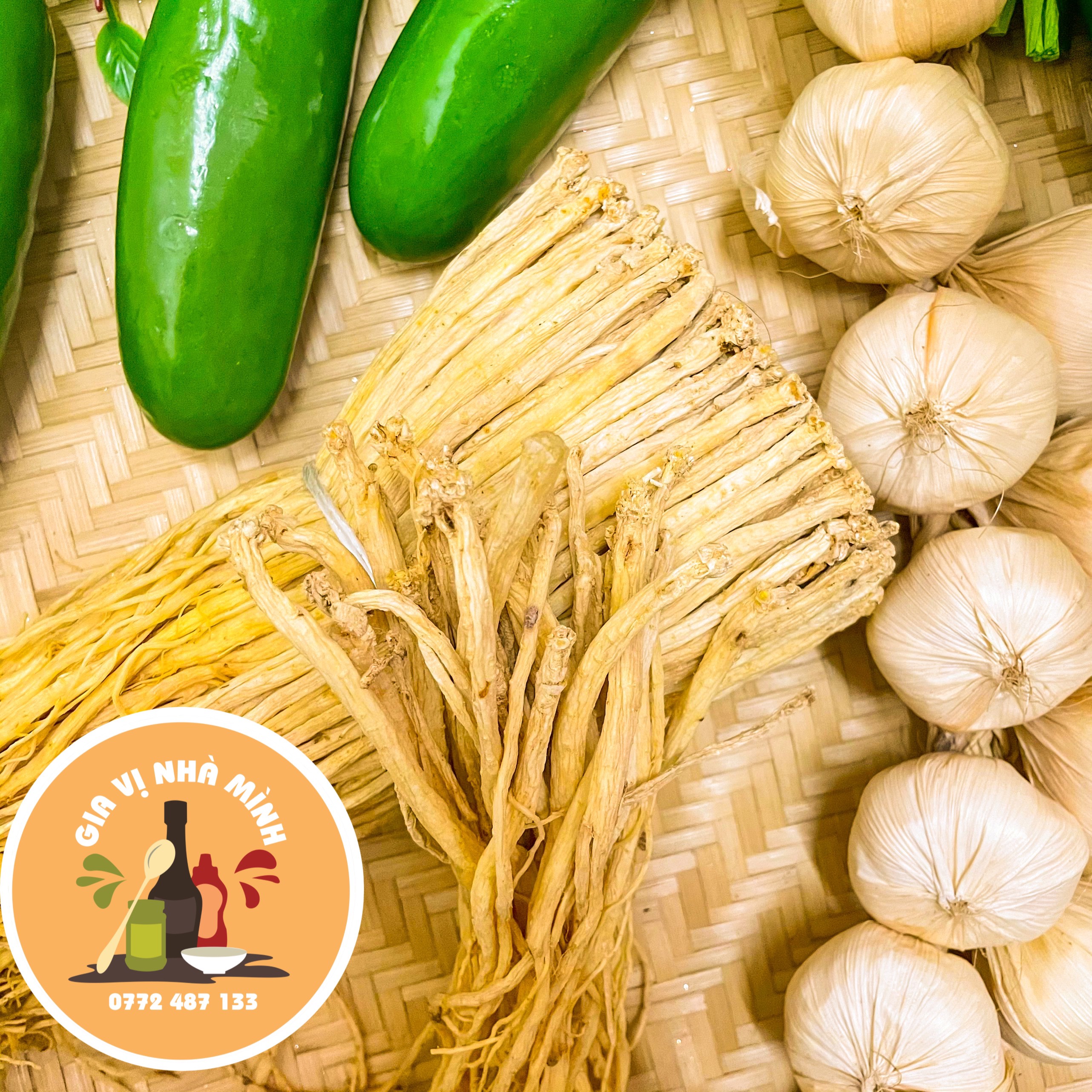 Đảng sâm khô loại 1 -gói 100gr-500gr