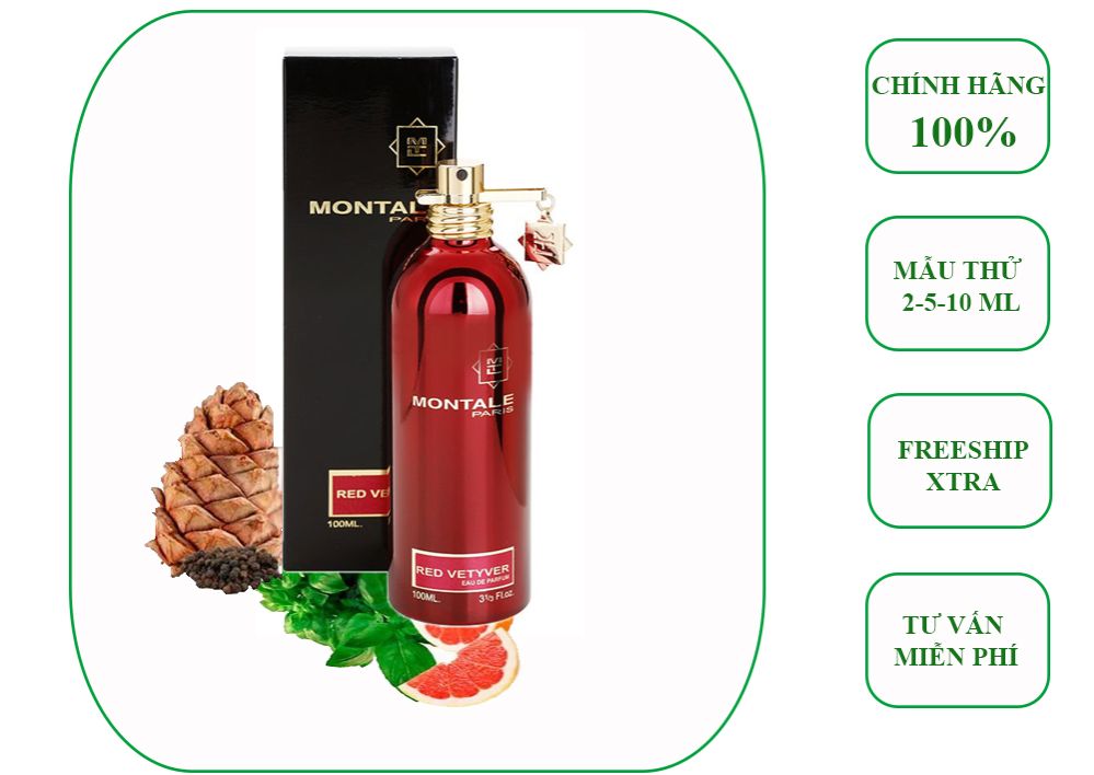 Nước hoa Montale Red Vetiver