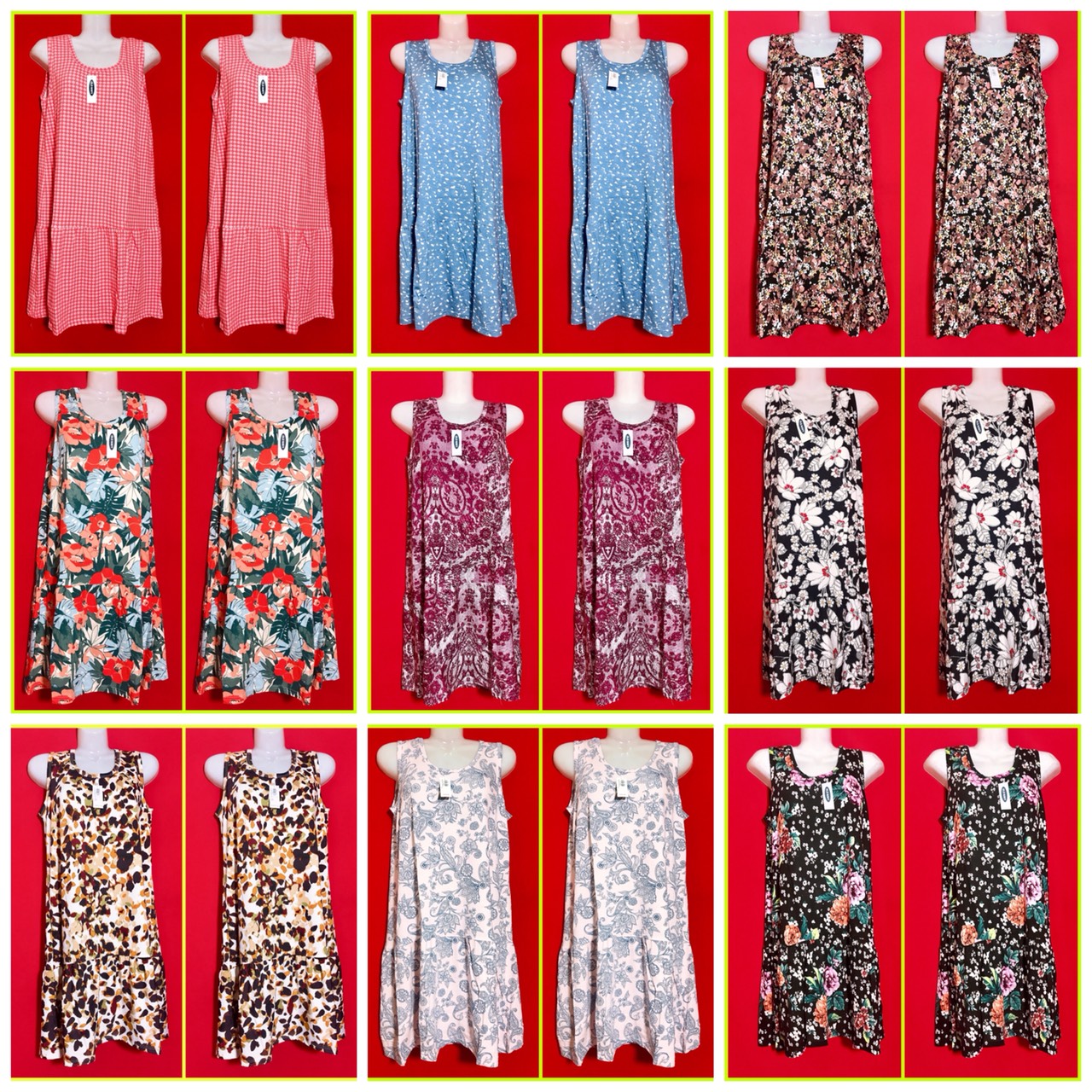 Đầm ngủ SN thun co giãn 4 chiều, đầm mặc nhà nhiều mẫu mới về- #Shop HẰNG