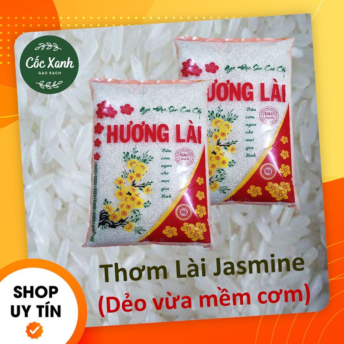 Gạo Thơm Lài Jasmine