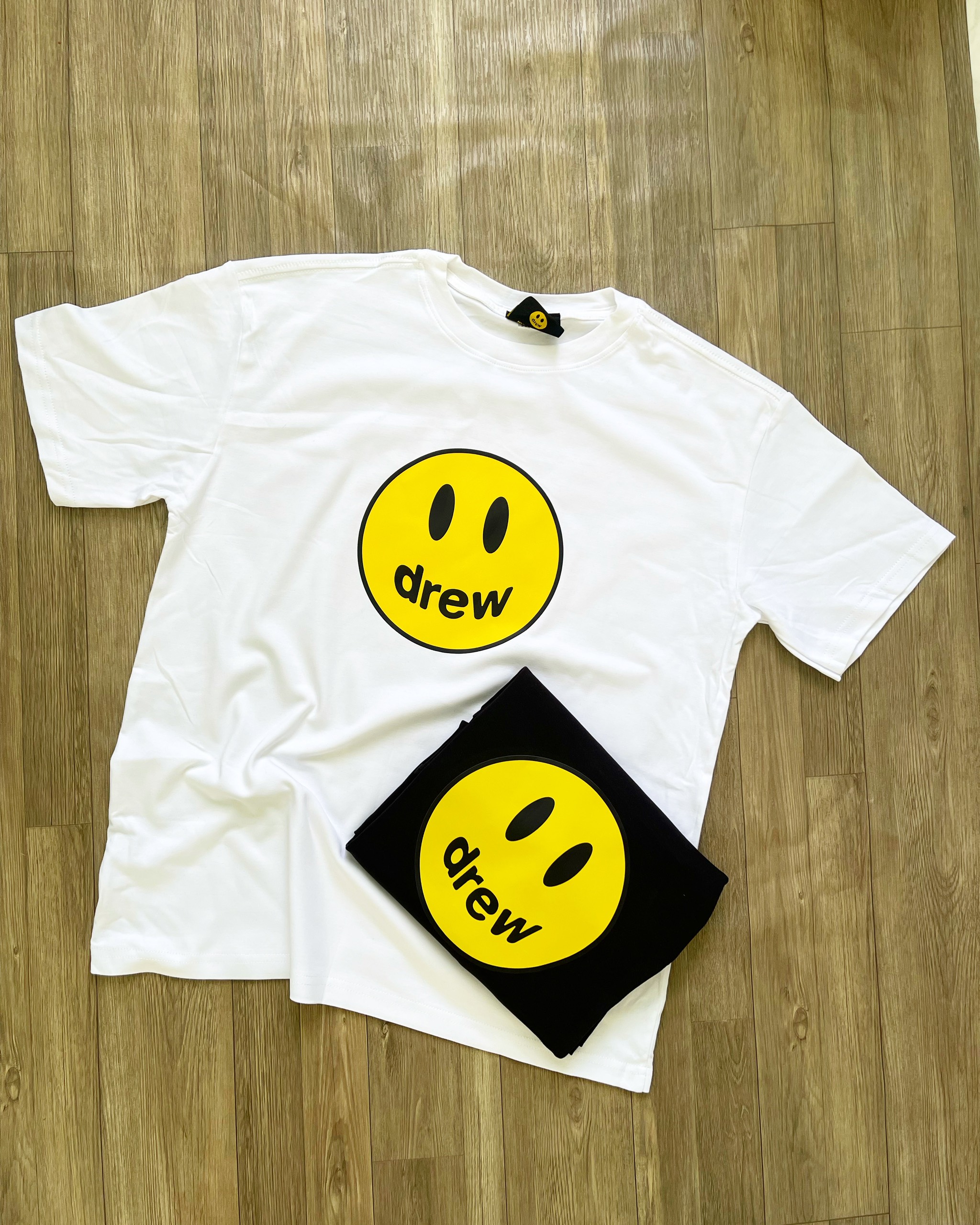 Áo thun Drew mặt cười cotton 100% cao cấp