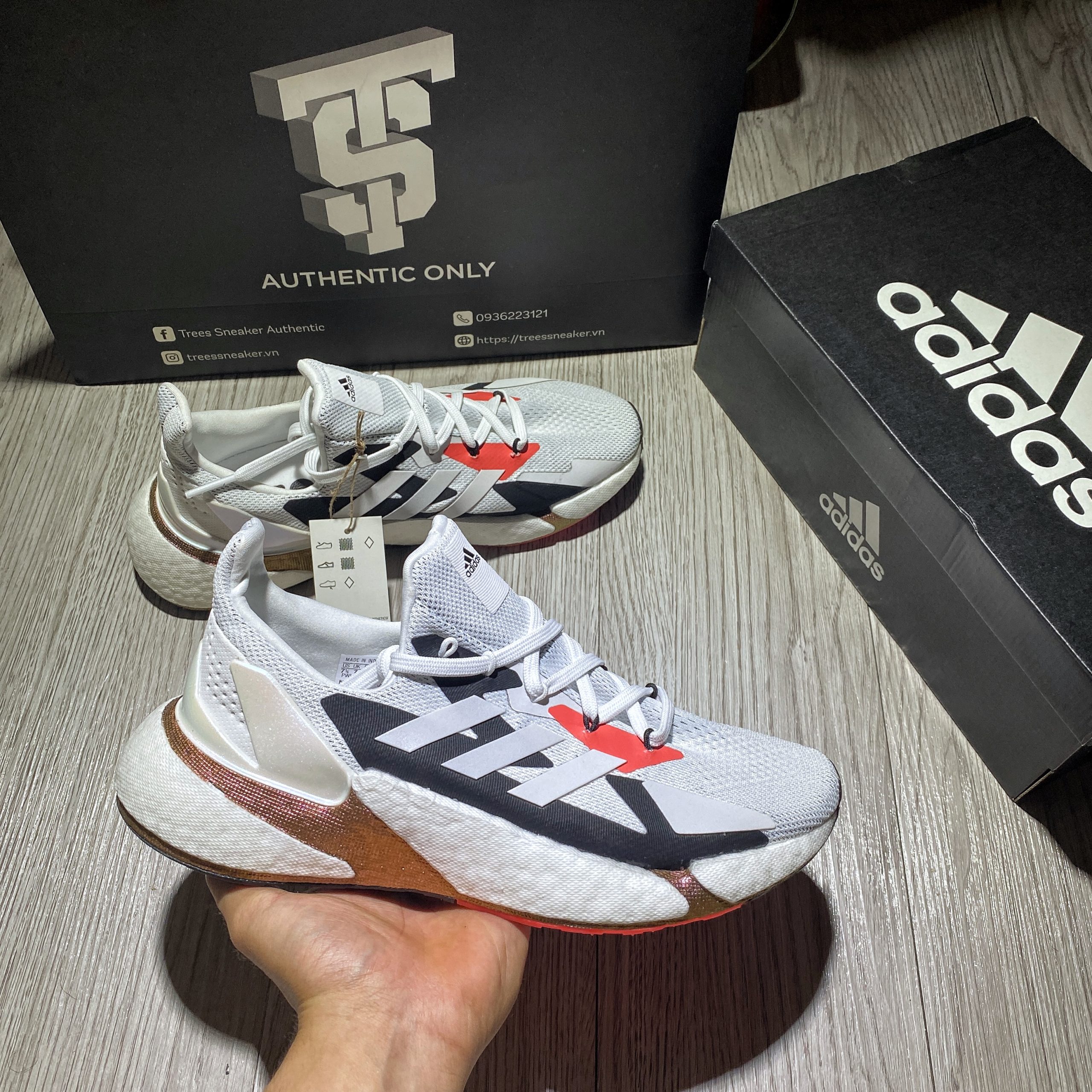 Giày thể thao adidas x9000l4 white fw8388
