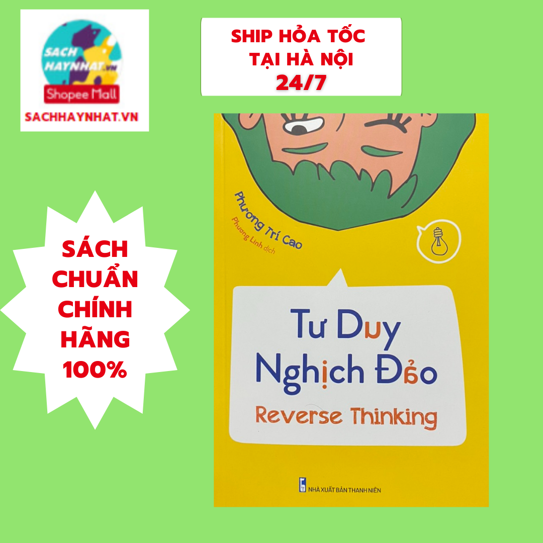 Sách - Reverse Thinking Tư duy nghịch đảo  MinhLong