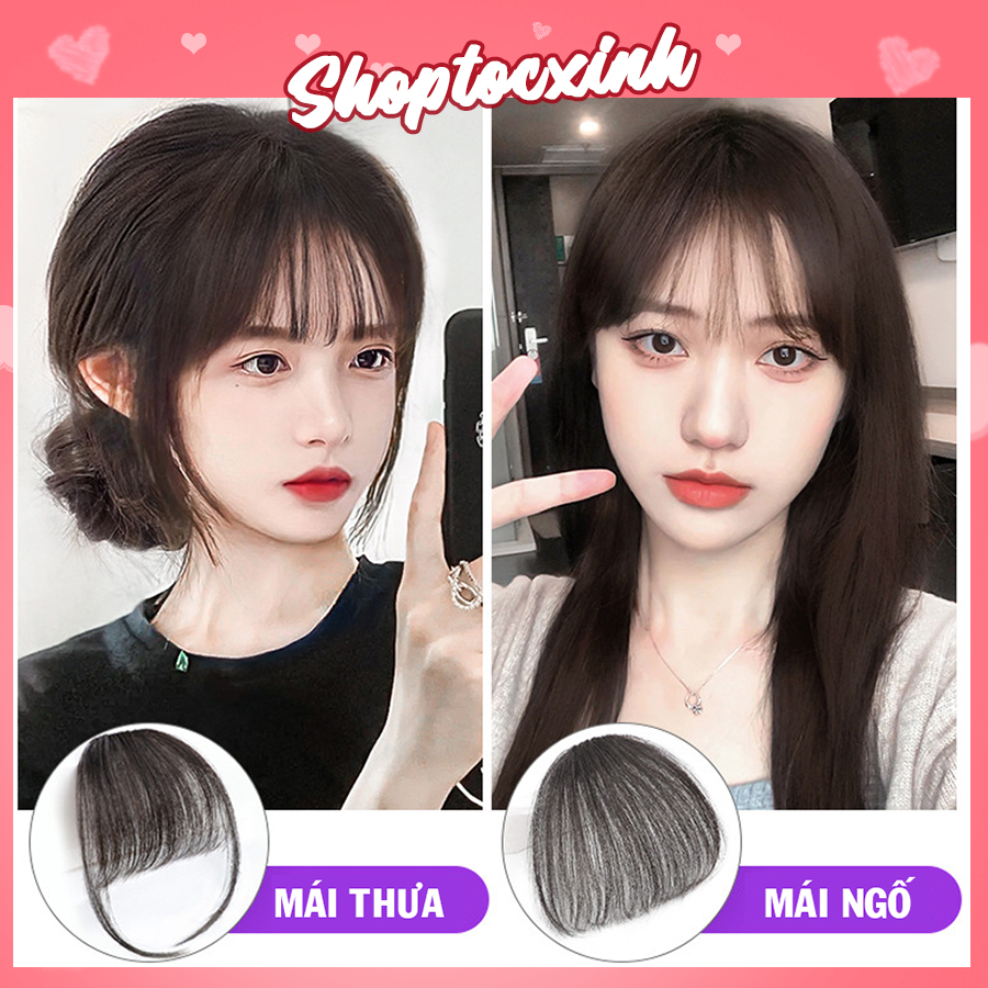 Mái thưa tóc thật - hàng dệt tay siêu hot