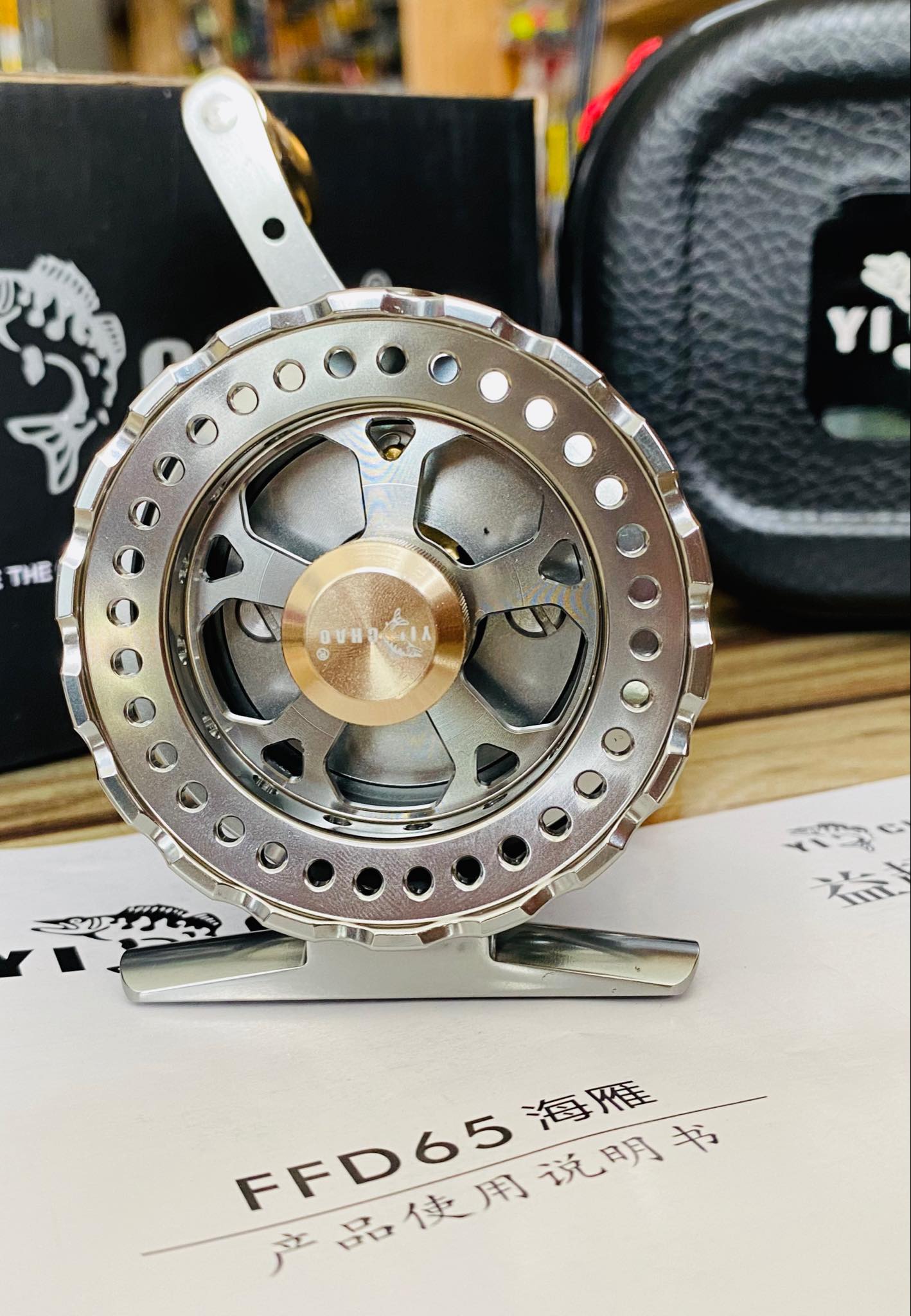 Máy câu cá Ikada Yichao  ffd65 V5 cấu tạo từ chất liệu cao cấp, bền bỉ, chắc chắn, hàng đảm bảo chính hãng, đúng như mô tả