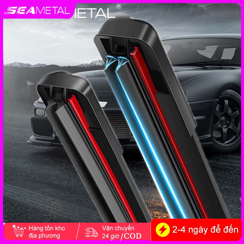 Gạt mưa ô tô silicon SEAMETAL đời mới 2024 gạt sạch gấp 4 lần loại thường, Cần gạt mưa ô tô xe hơi silicon
