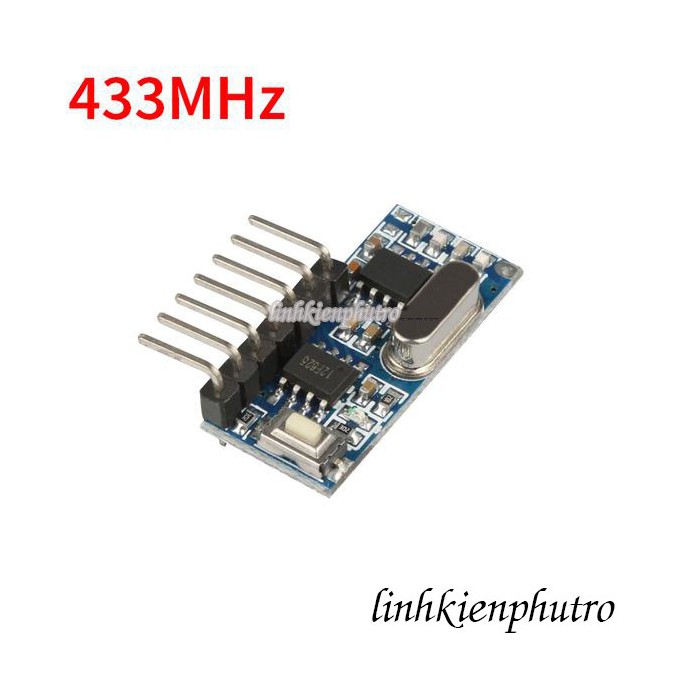 Mạch thu rf 433mhz học lệnh kd7