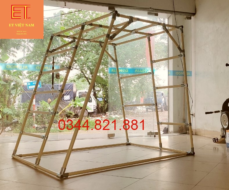 XÀ ĐU ĐA NĂNG. KHUNG VẬN ĐỘNG GIÁ RẺ HÌNH THANG WOOD ACTIVE 2