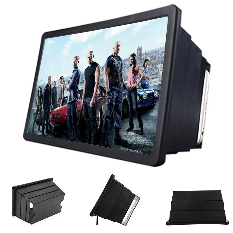 KÍNH PHÓNG ĐẠI 3D THẾ HỆ MỚI - KÍNH PHÓNG TO MÀN HÌNH ĐIỆN THOẠI F2 SIÊU NÉT(tặng que chọc sim)