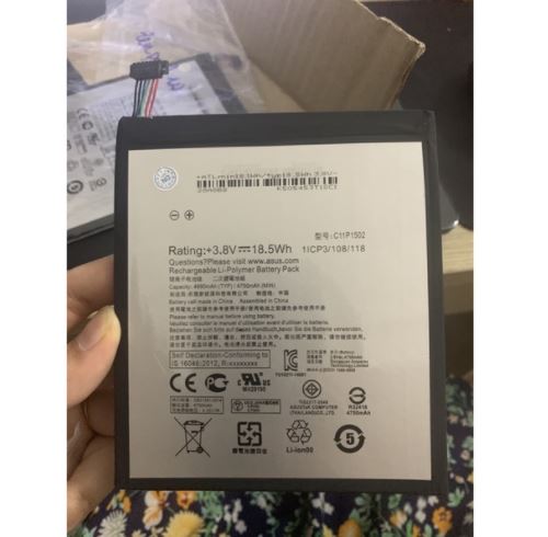 Thay pin asus zenpad 10 z300c ,
