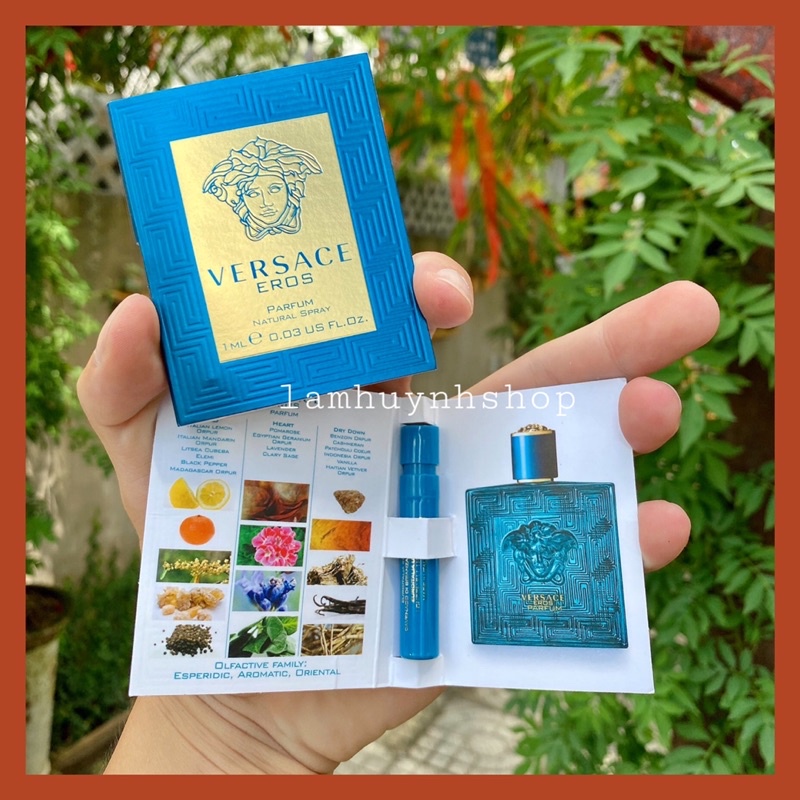 Vial nước hoa versace eros edt- edp- parfum 1m