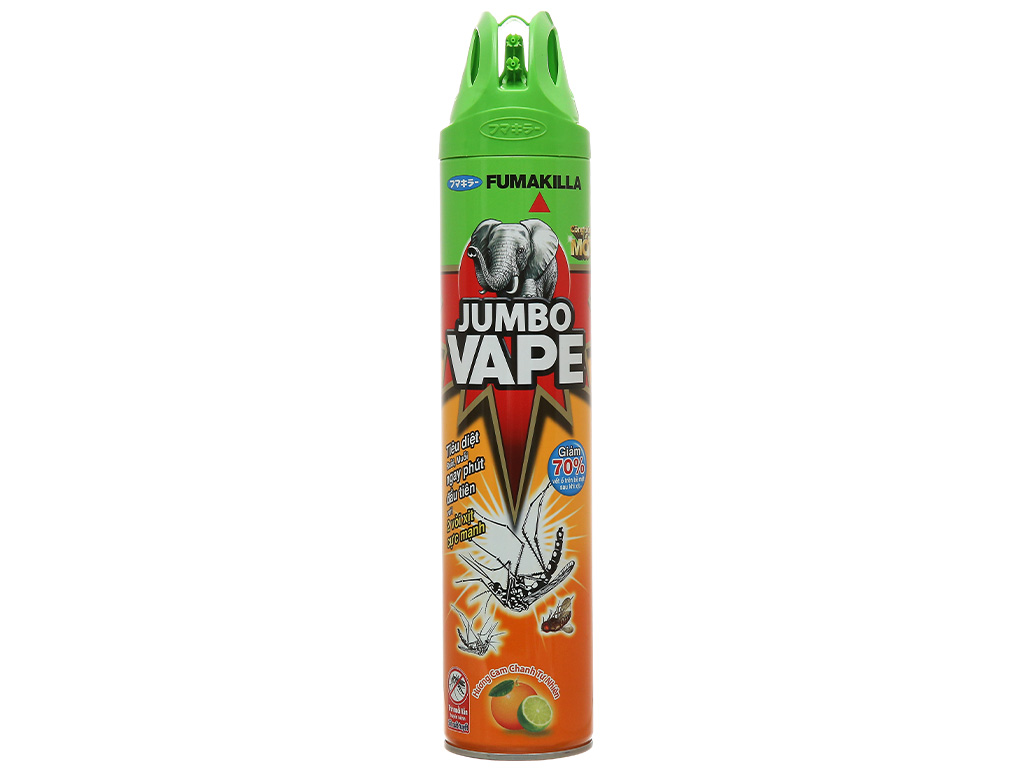 Xịt diệt muỗi jumbo 500ml
