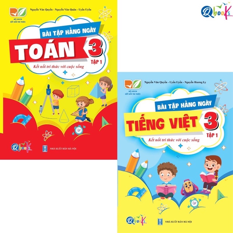 Sách - Bài Tập Hằng Ngày Toán 3 Và Tiếng Việt 3 - Tập 1 - Kết Nối Tri Thức