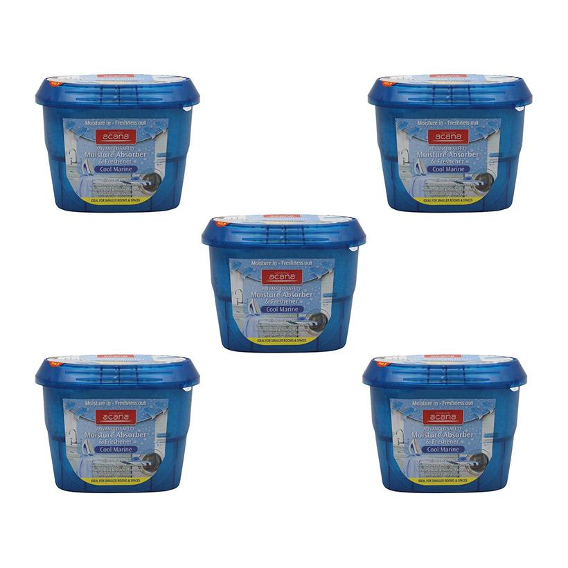 [HCM]Combo 5 Bình hút ẩm khử mùi hương gió biển Acana 290g (Anh Quốc) GSG398