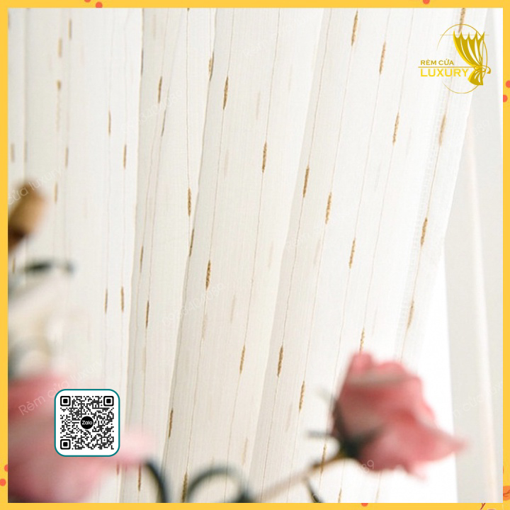 Rèm cửa dán 1 lớp tiện lợi đủ size họa tiết hạt mưa không cần thanh treo