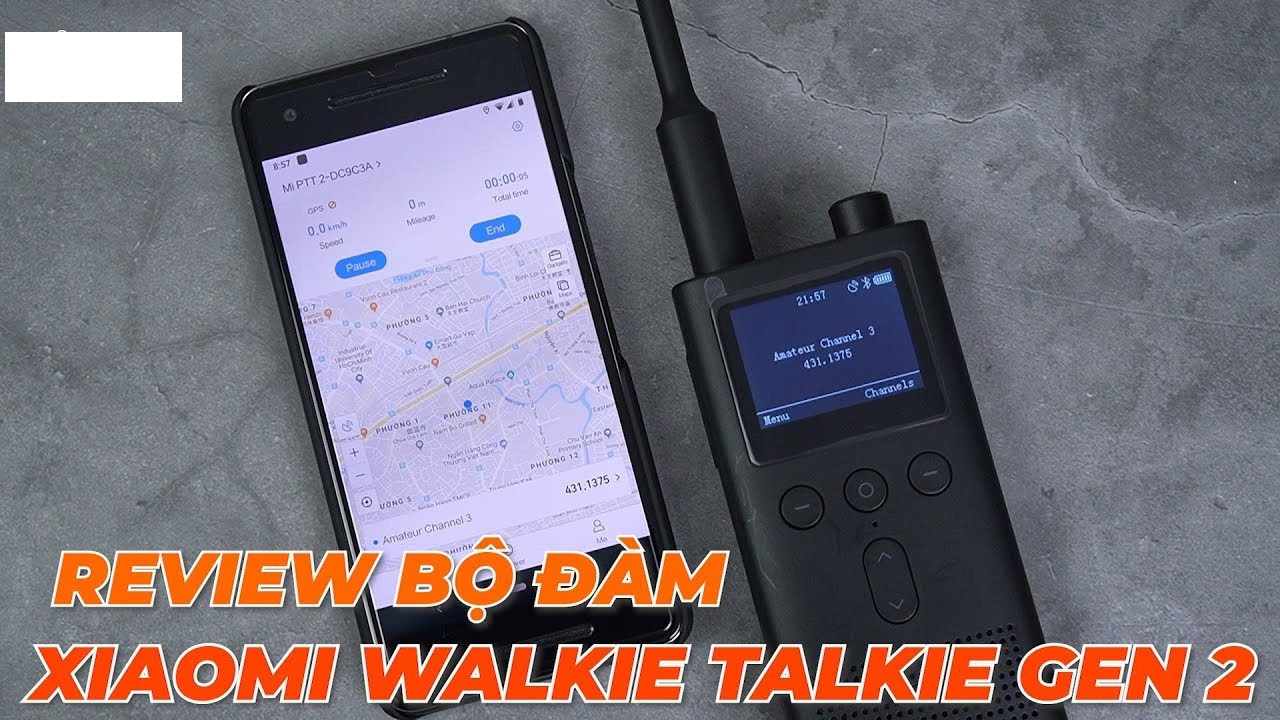 Bộ 2 đàm Xiaomi Walkie Talkie gen 2
