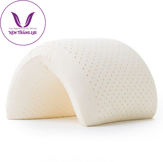 [HCM]Gối Cao Su Thiên Nhiên Oval Dành Cho Bé 35 x 50 x 5cm - Gối Oval Baby