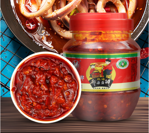 Tương Ớt Đậu Bản Tứ Xuyên Trung Quốc viền xanh 500g