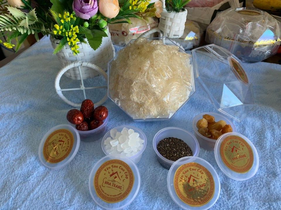 set Tổ Yến sạch lông Yến Sào Nha Trang dùng thử