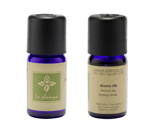 [HCM]TINH DẦU AROMA LIFE LA CHAMPA (LỌ 10ML) - GIÚP THƯ GIÃN THANH LỌC KHÔNG KHÍ ĐUỔI CÔN TRÙNG KHÁNG KHUẨN