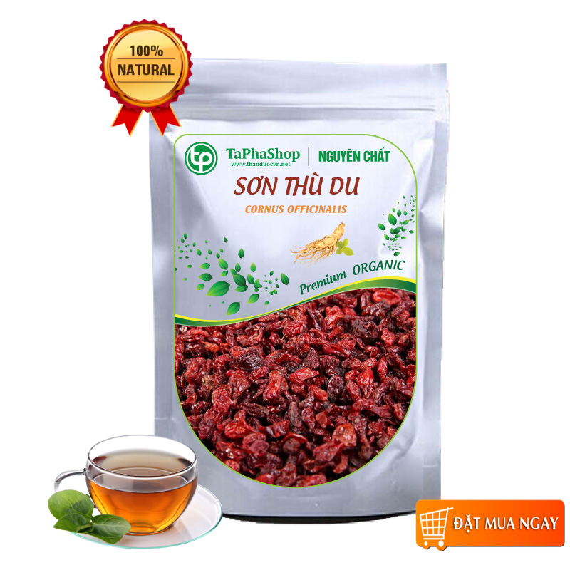 Sơn thù du sấy khô 1kg - tấn phát