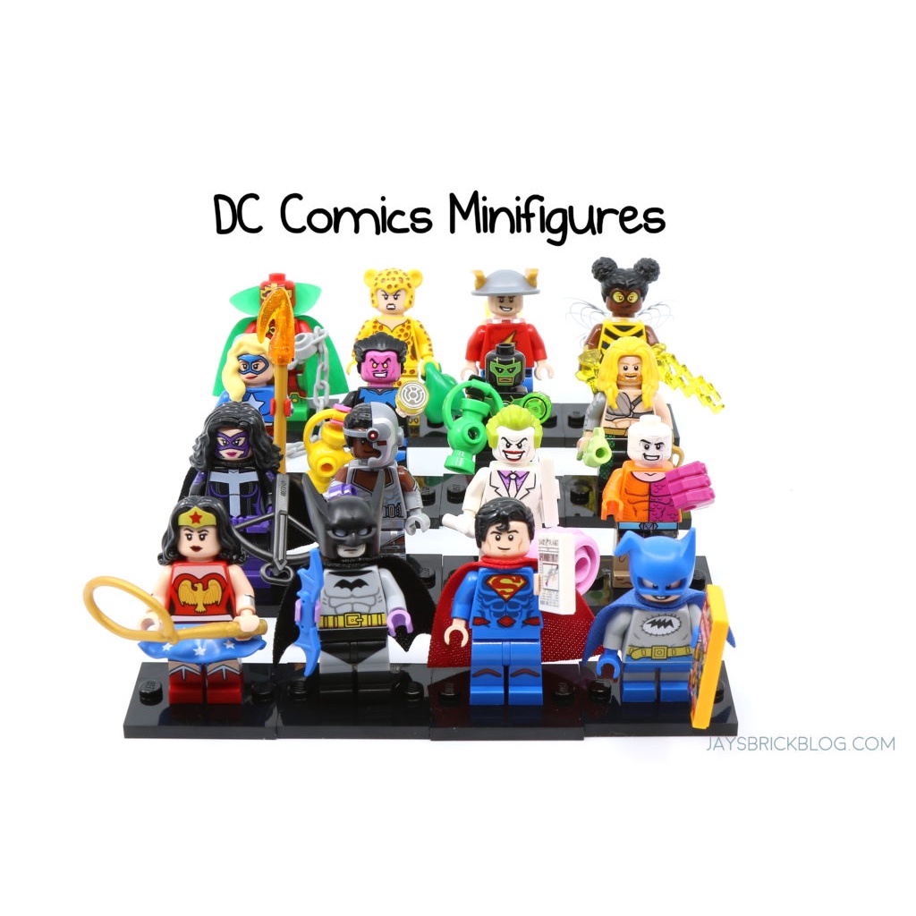 Cmf Lego Minifigures Dc Superheroes Names Dc Comics Lego Dc