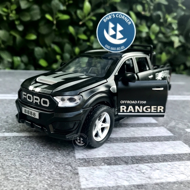 Mô hình xe bán tải 1:32 ford f350 raptor