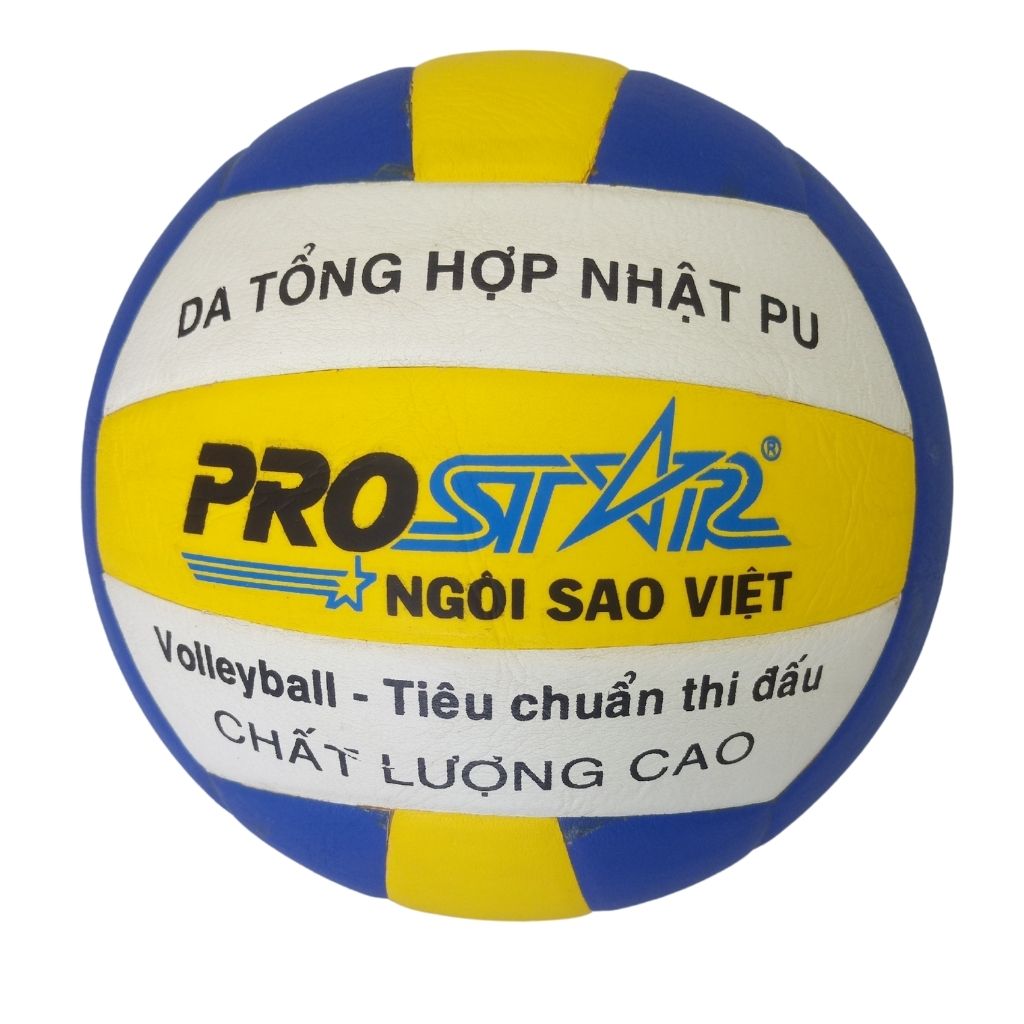 QUẢ BÓNG CHUYỀN VFC 4000 Da Nhật Bản chuẩn chuẩnBả- Bóng chuyền PROSTAR - TẶNG KIM BƠM VÀ TÚI LƯỚI
