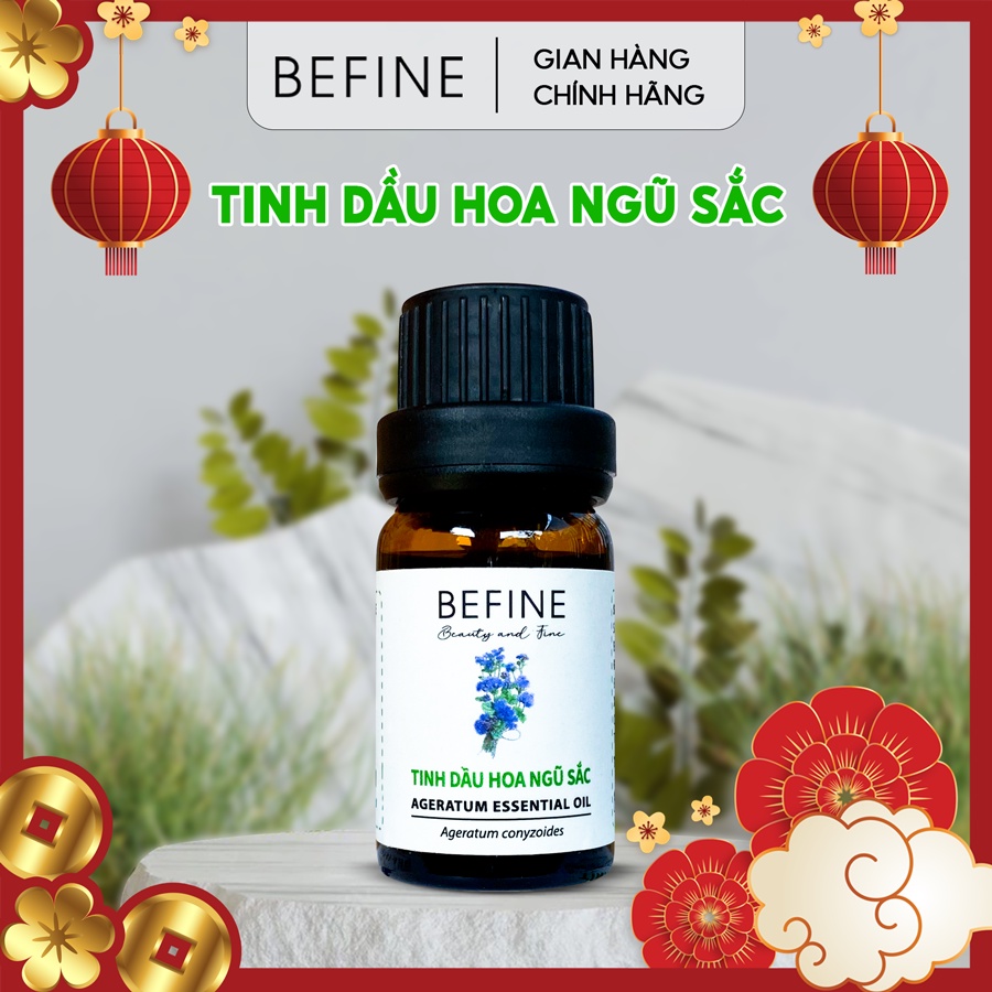 Tinh dầu hoa ngũ sắc Befine - Tinh chất hoa ngũ sắc ( cây cỏ hôi, cây cứt lợn) hô trợ xoang mũi