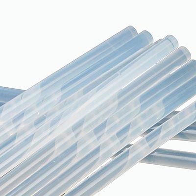 Cây Keo Nến Silicon, Keo nhỏ 7cm dài 24cm, keo lớn 10cm dài 27cm dùng cho súng bắn keo
